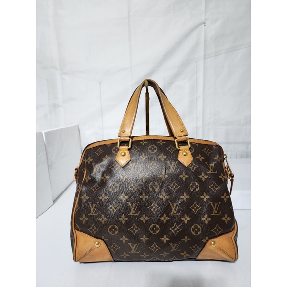 Louis Vuitton Monogram Retiro PM Shoulder Bag Brown/Beige - Picture 3 of 16